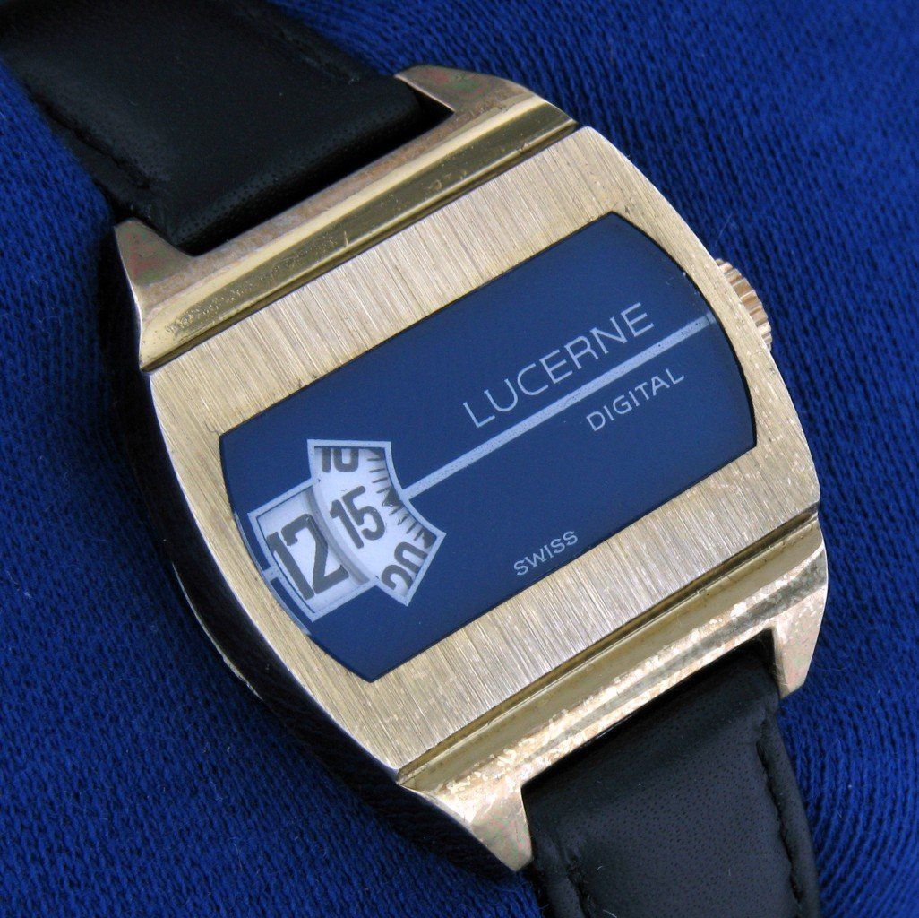 Uhren: DIGITAL JUMP HOUR Schweiz 1970er – Neu (gemäss Beschreibung) aus Hirzel von Dukduk 2