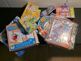 Diverse Spiele und Puzzles ab 5 .-