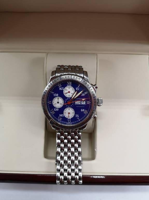 Longines Orologi: LONGINES Chronographe / LINDBERGH / Spécial séries – Usato da Bulle venduto da italicum 2