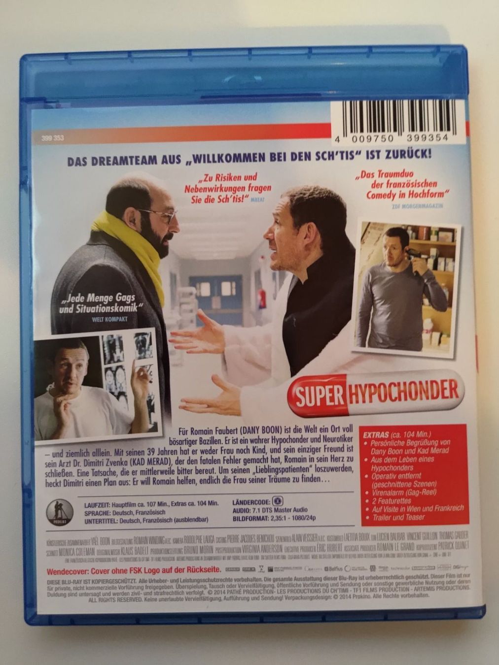 Tutti i DVDs: Super Hypochonder – Usato da Liestal venduto da Kratzilla 2