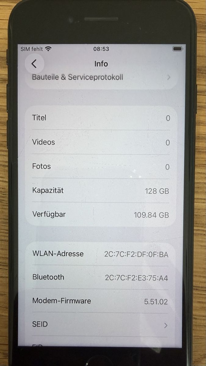 Apple Handys / Smartphones: iPhone SE 128GB  – Gebraucht aus Chur von JohnColtrane67 3