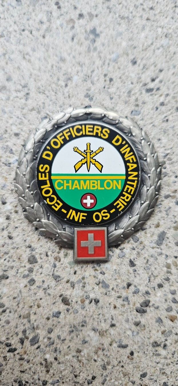 Armée suisse Plaquettes & Badges: *** Beretemblem Inf OS Chamblon *** – Neuf (Voir description) à Riedholz par fr_sIruP
