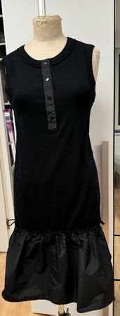 Marc Cain sports NEU schwarzes Sommerkleid Gr.S mit Raffung