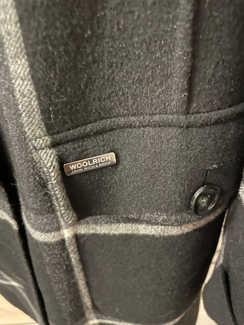 Woolrich Cappotti: Wolle Wintermantel mit Kapuze, Woolrich gr. 36 – Usato da Aesch LU venduto da reneru77 4