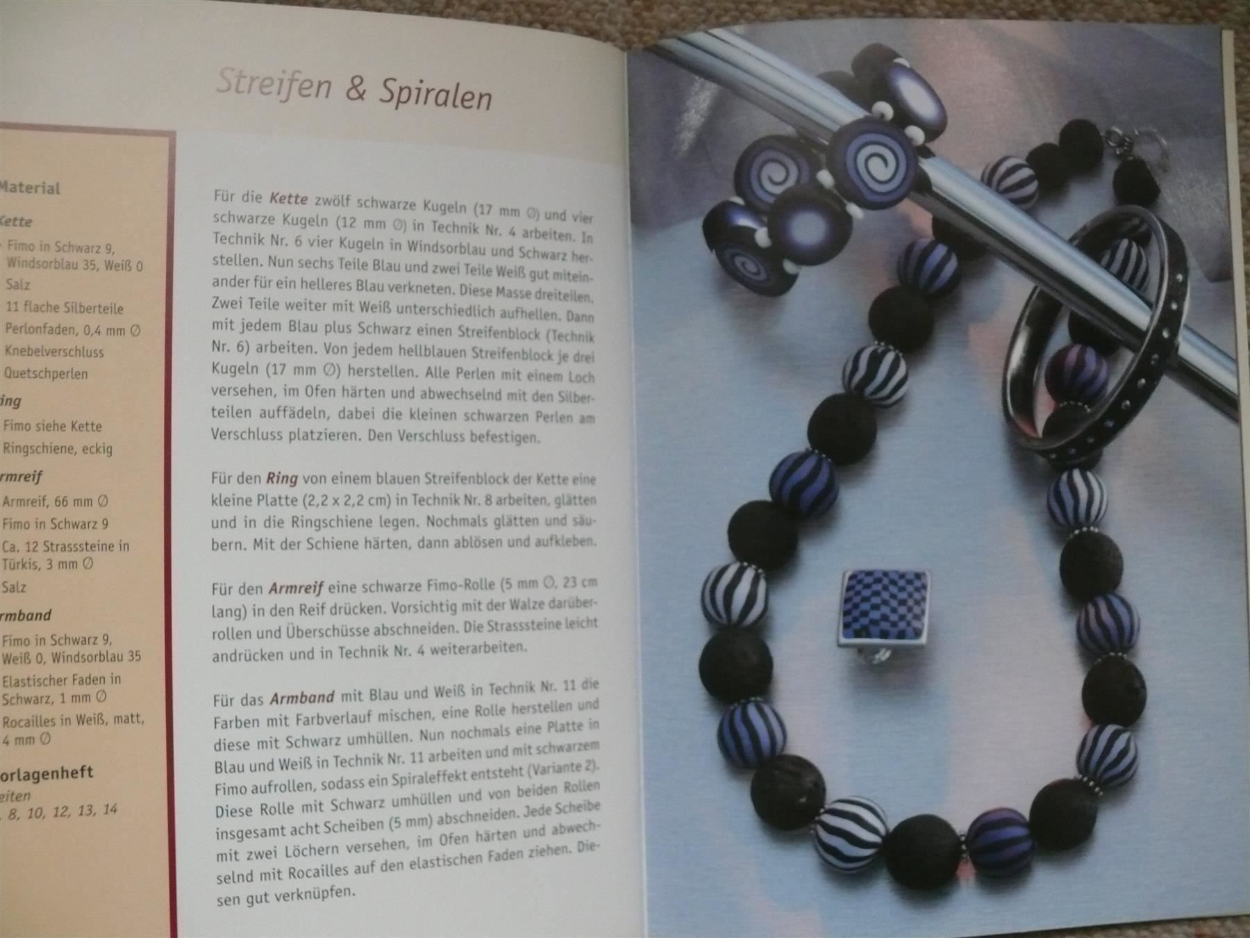 Libri: * Origineller FIMO®-Schmuck DIY / 2009 - Hintermann – Usato da Muttenz venduto da Negnuja 2