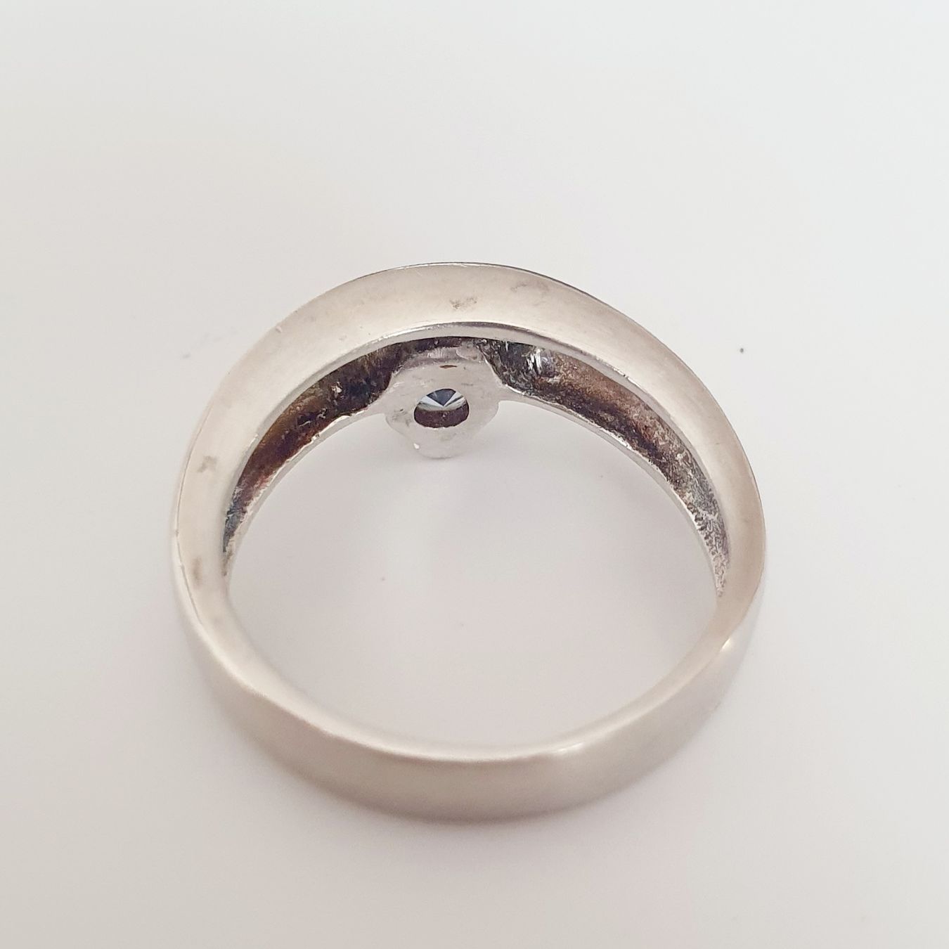 Anelli: Silberring 925 mit blauen Stein Gr 19.2 mm  – Usato da Kreuzlingen venduto da Wunderkiste123 3