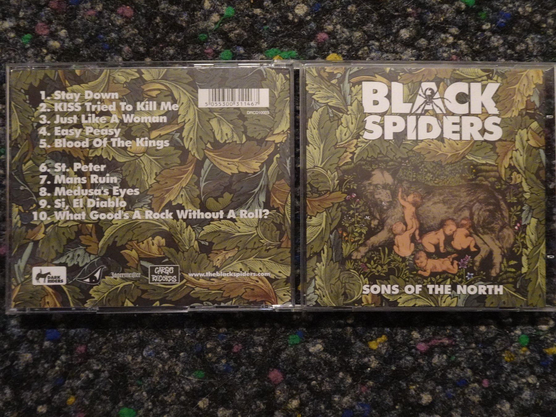 CD: CD : Black spiders – Usato da Lotzwil venduto da Kiddis