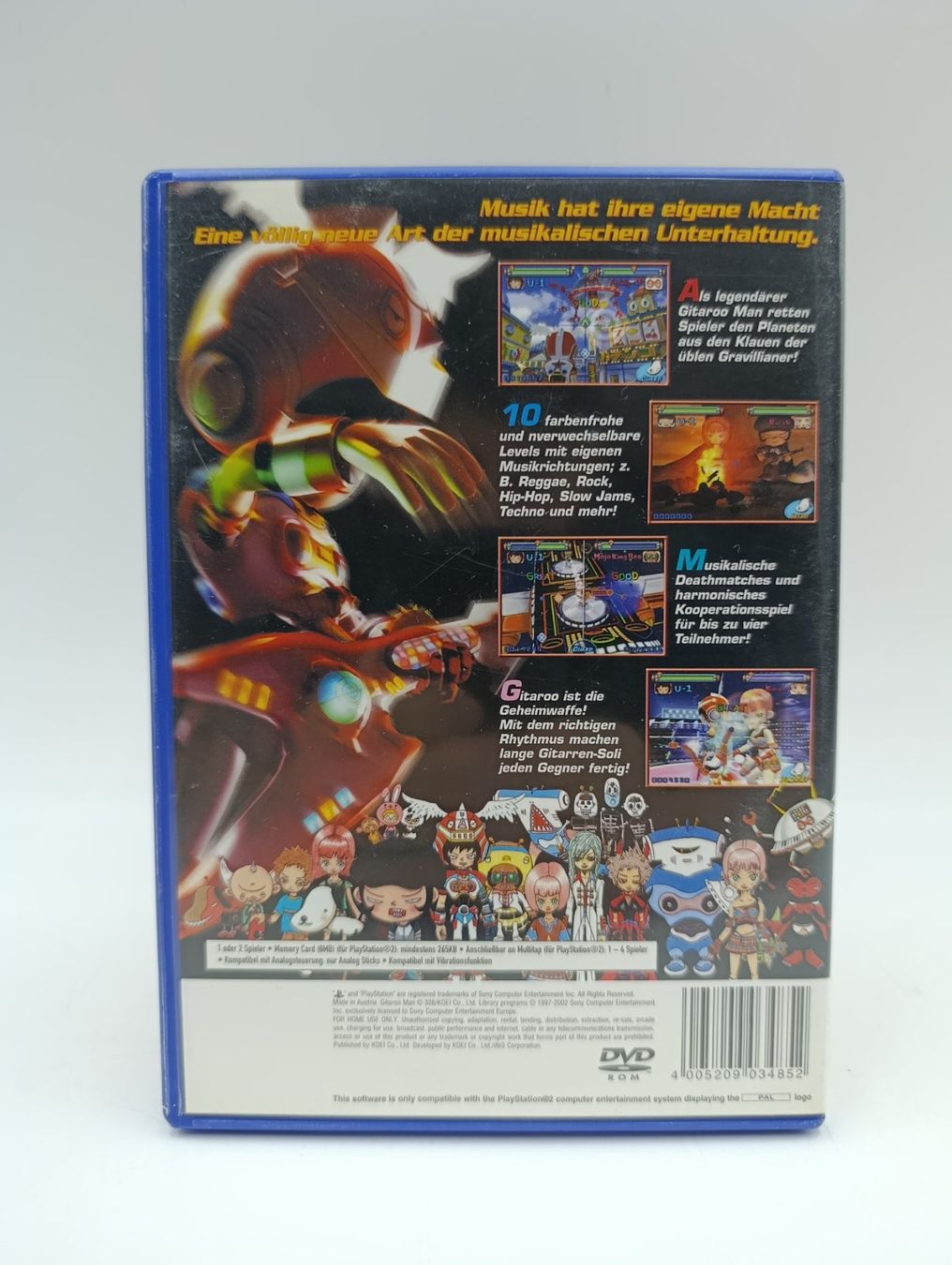 Sony Giochi: Gitaroo Man PS2 Game – Usato da Wil SG venduto da Donaldus 1