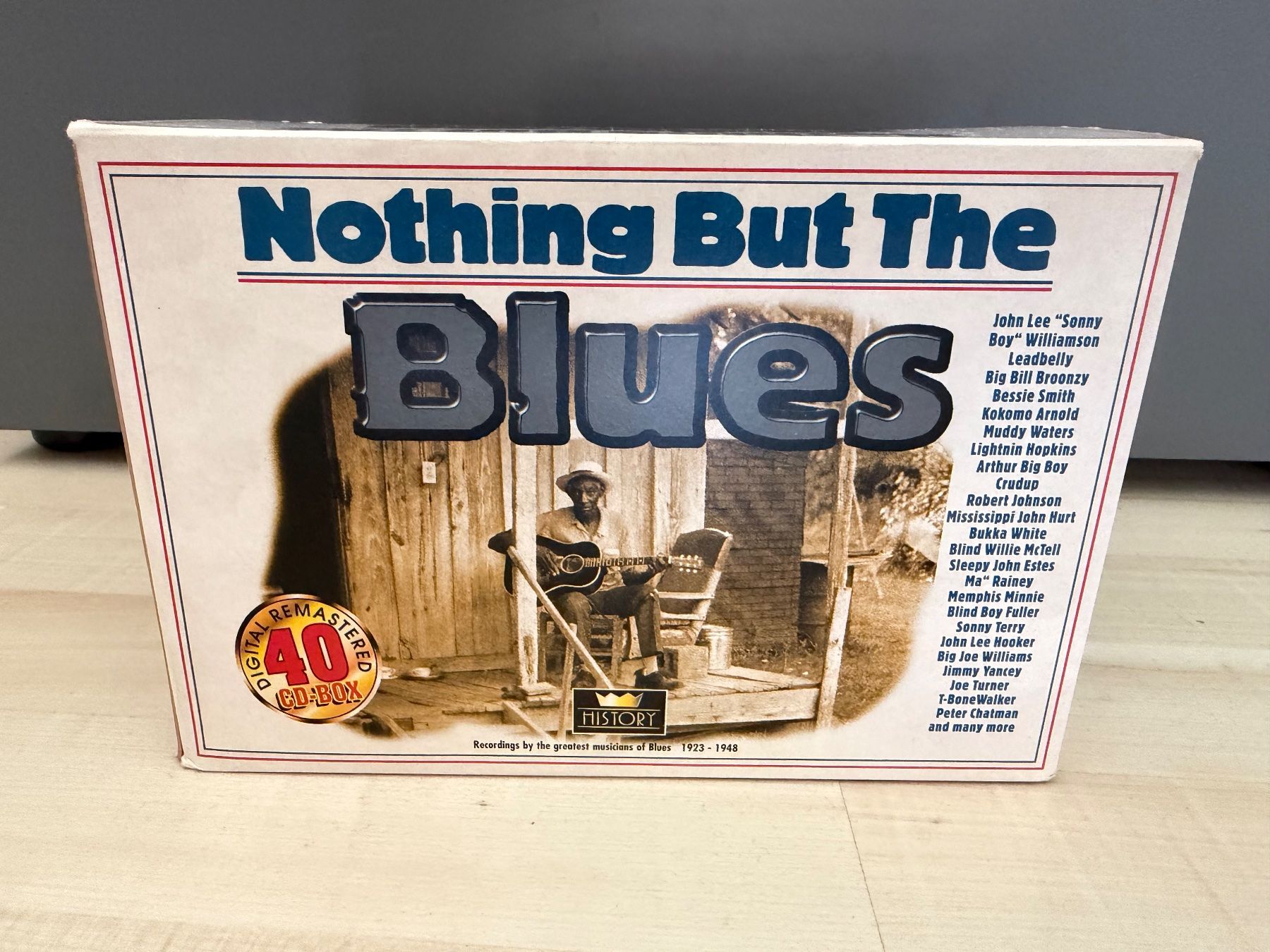 CD: Blues Collection: "Nothing But The Blues" - 40 CDs! – Usato da Altstätten SG venduto da sheamus 1
