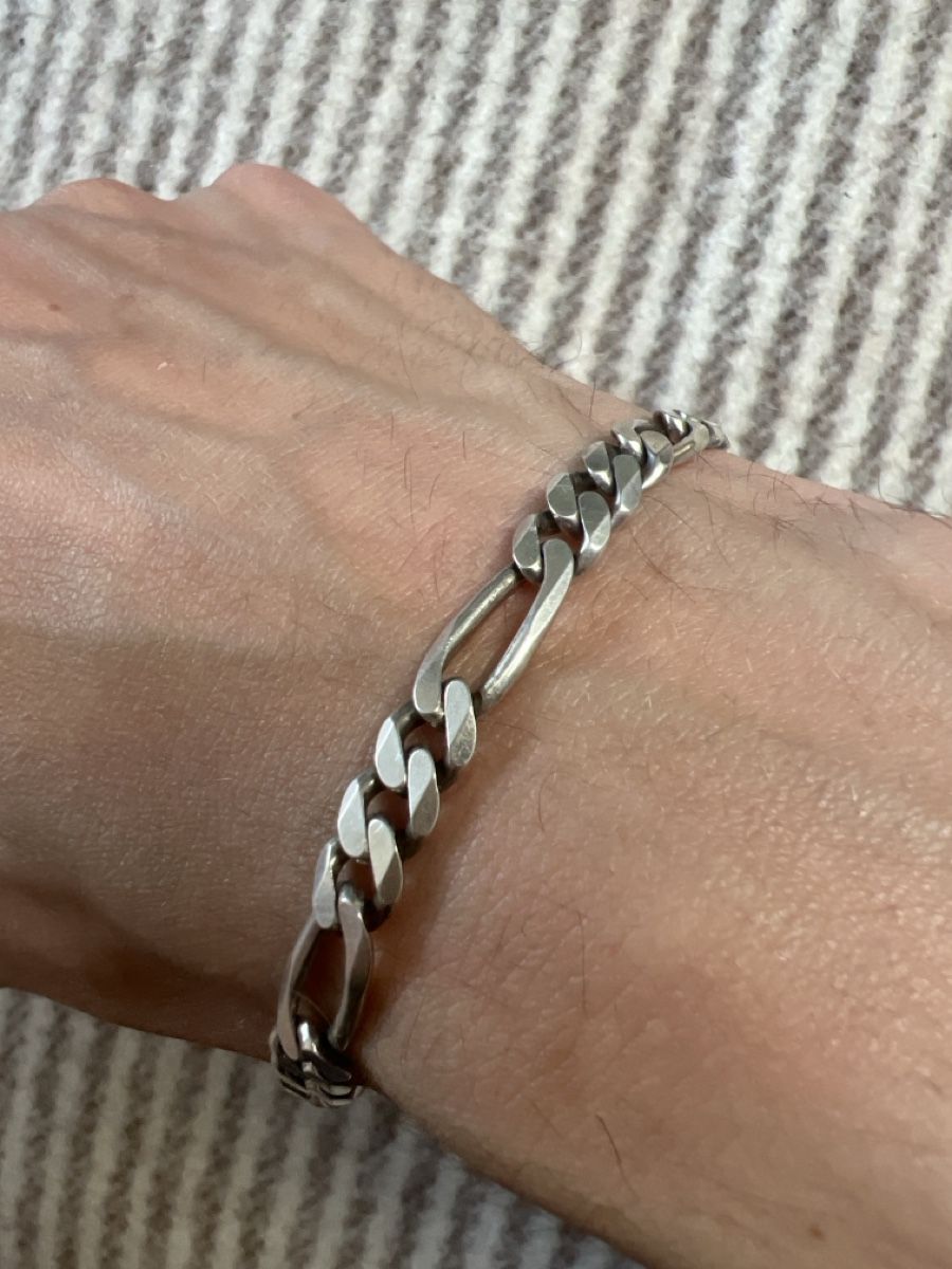 Bracciali & Braccialetti: Silber Panzer Armband wie neu – Nuovo (secondo la descrizione) da Hinwil venduto da Phihee 3