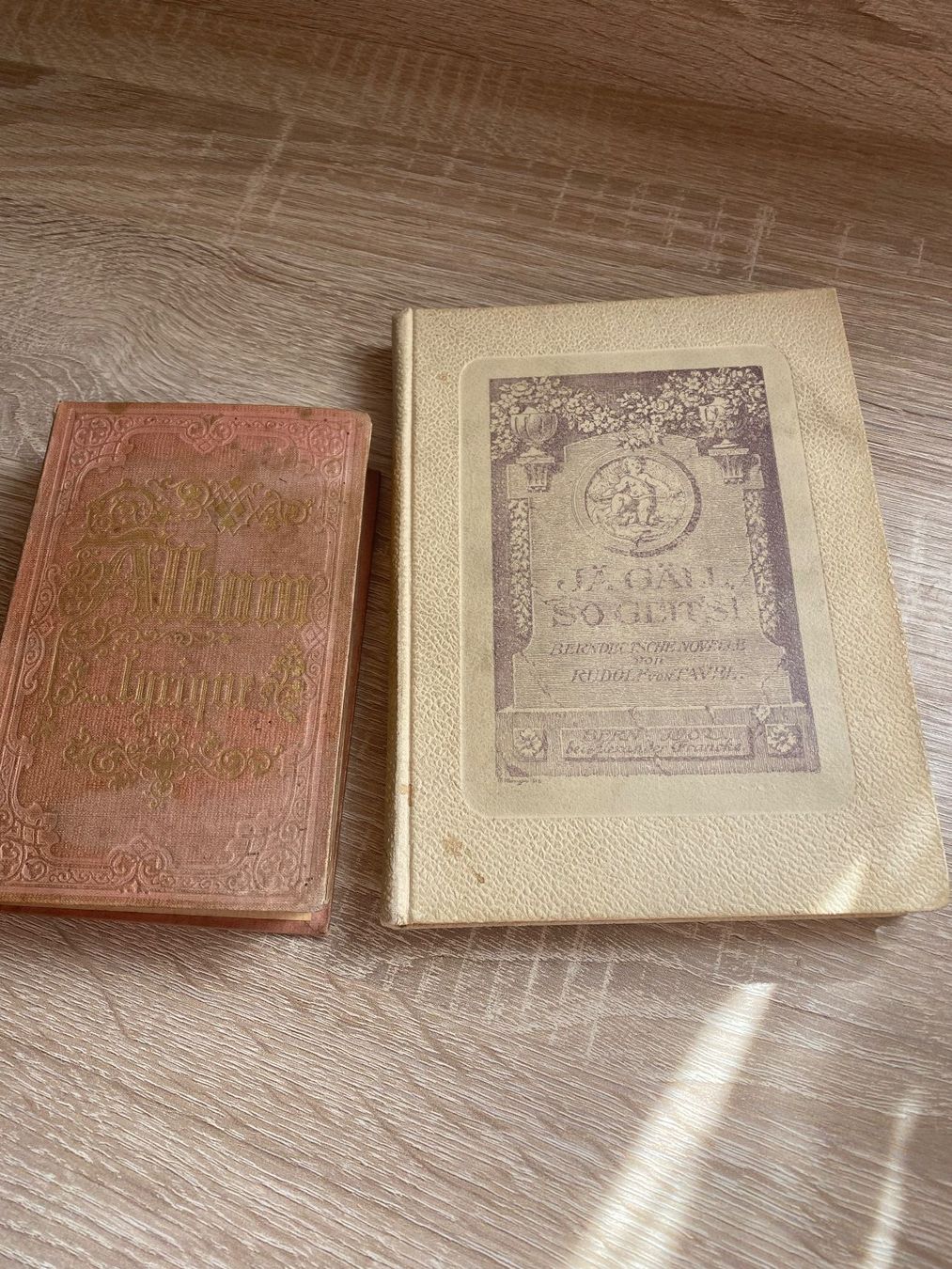 Livres: 2 Bücher antik 1852 -1904 – D'occasion à Bösingen par Trigusik