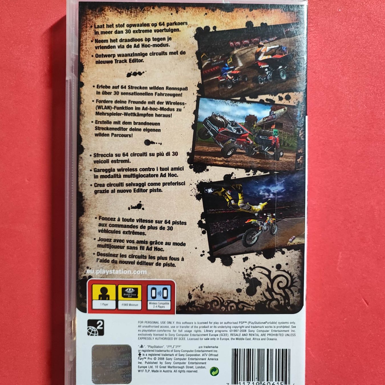 Sony Giochi: ATV OFFROAD FURY PRO - PSP – Usato da Dübendorf venduto da kb86_MOVIE 1