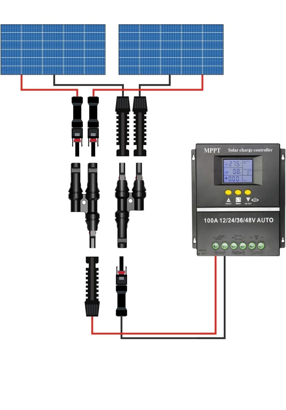 Laufwerke & Adapter: Y Stecker MC4 Solarverbinder von zwei Modulen – Neu und originalverpackt aus Winterthur von Deins_8j77 3