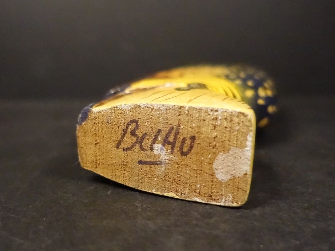 Figuren: Farbenfrohe Eule aus Holz – Gebraucht aus Russikon von Eulenfeder 6