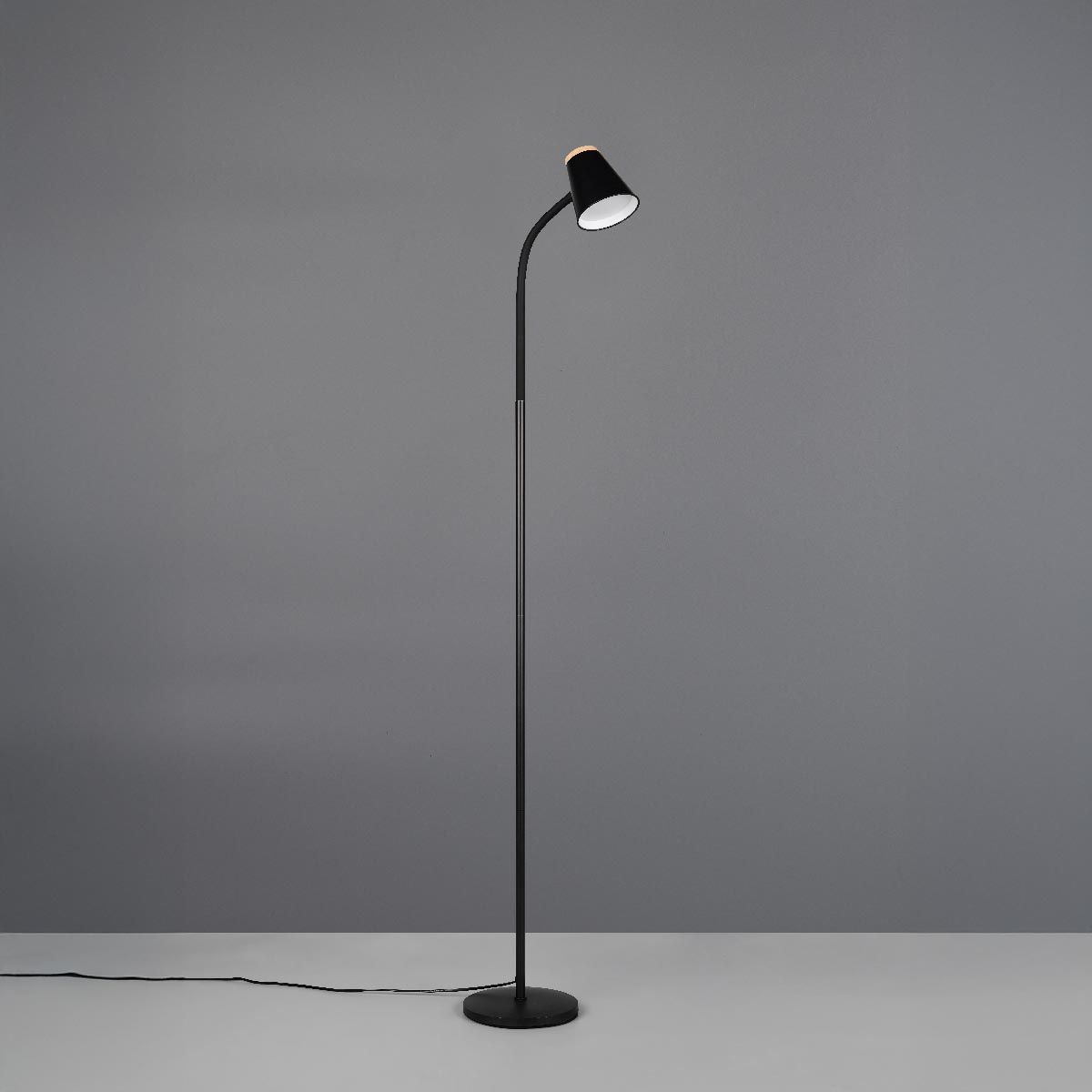 Lampade: LED Stehleuchte, Schwarz, 145 cm Höhe – Nuovo (secondo la descrizione) da Kreuzlingen venduto da Smart-Light 2