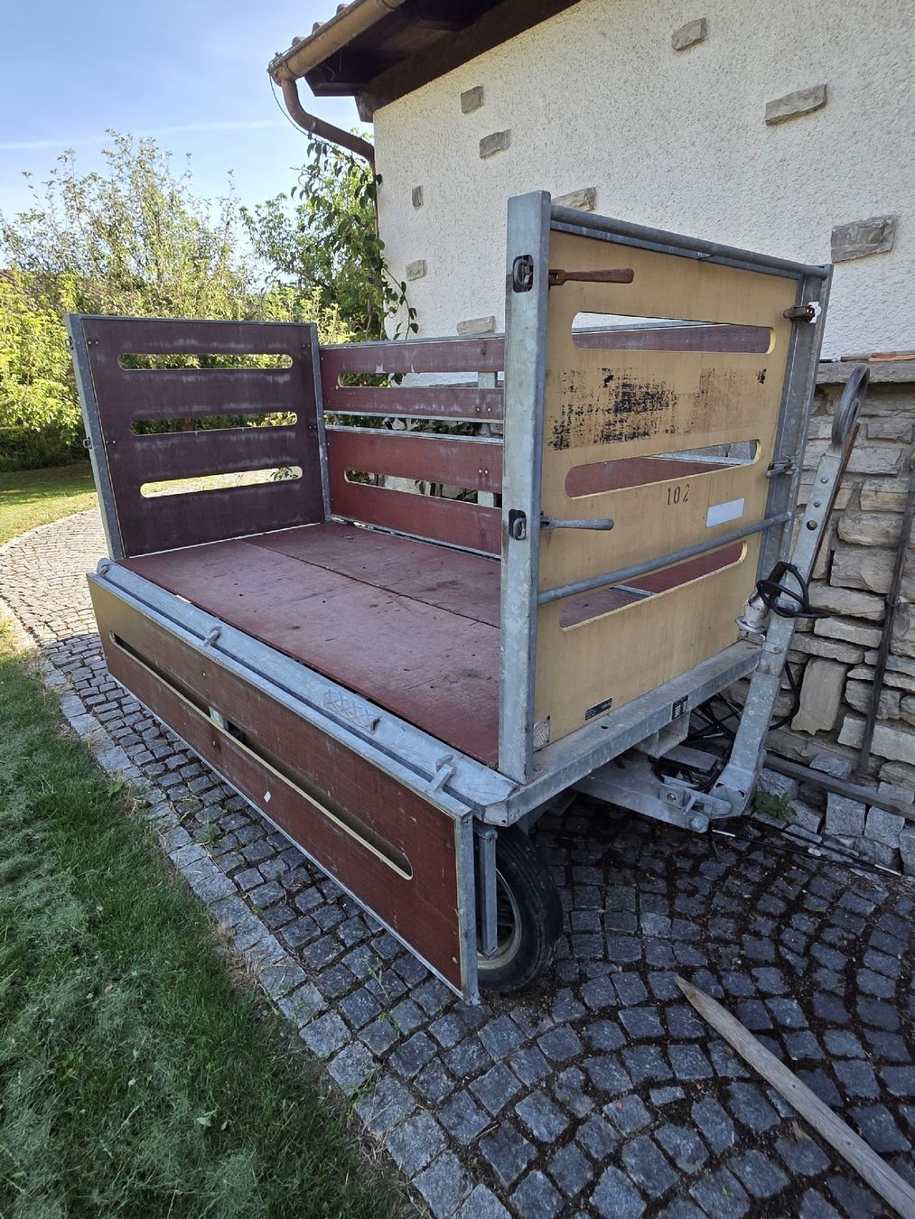 Frech-Hoch Rimorchi: Postanhänger Nutzlast 1000kg – Usato da Thun venduto da miervier 2