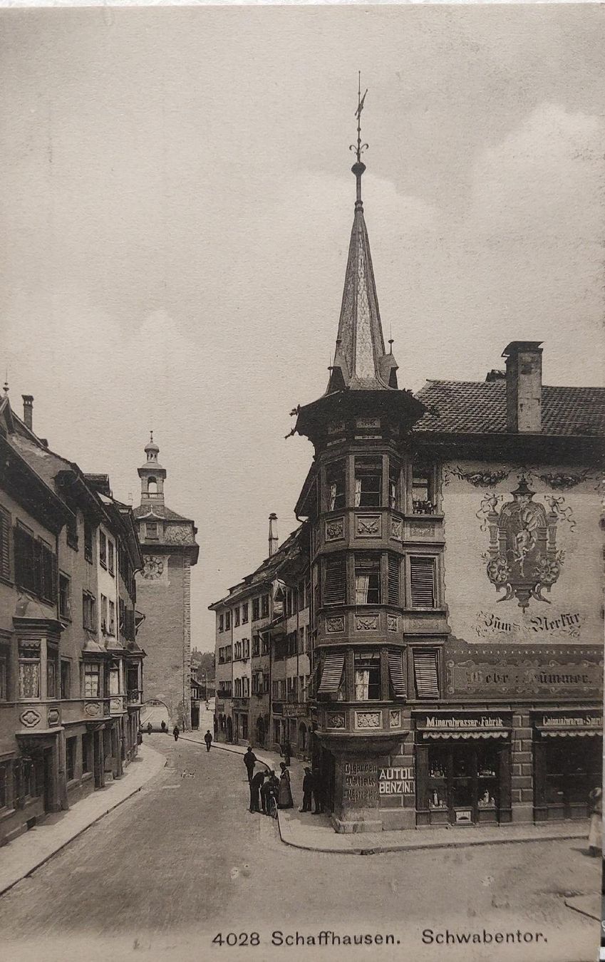 Cartoline postali: SCHAFFHAUSEN - Schwabentor – Usato da Delémont venduto da Domdom1