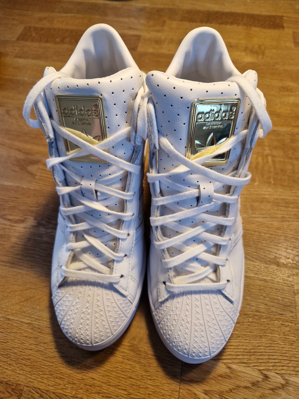 Adidas Damenschuhe: Adidas Superstar Ellure / Keilabsatz – Gebraucht aus Kerns von artisamantes 4