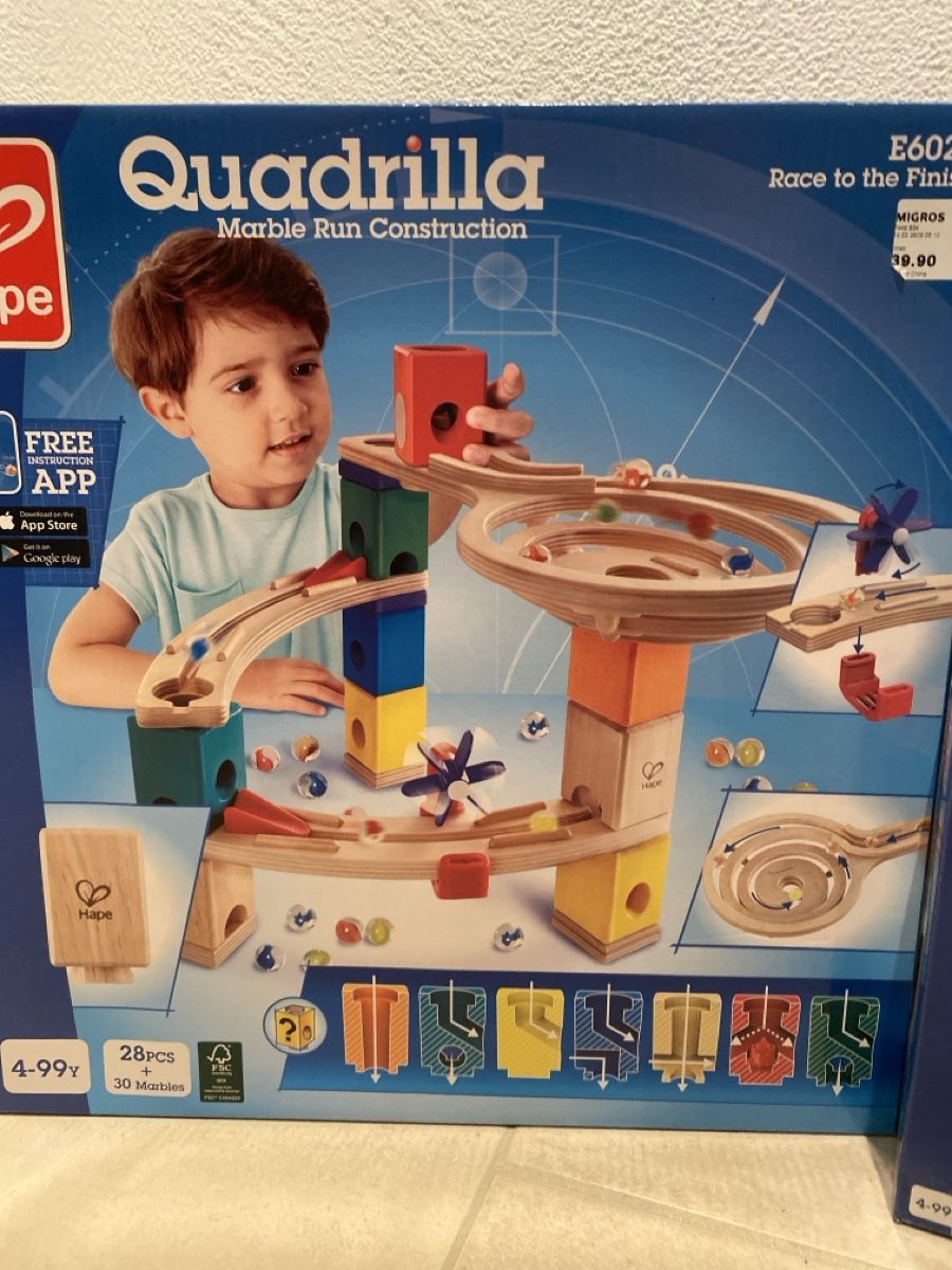 Quadrilla Spielzeuge: Quadrilla Murmelbahn  Neu – Neu (gemäss Beschreibung) aus Masein von ladouce01 1