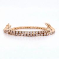 Rosegoldarmband mit 1.86 kt Diamanten