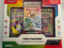 Pokémon First Partner Illustration Collection Serie 1 EN