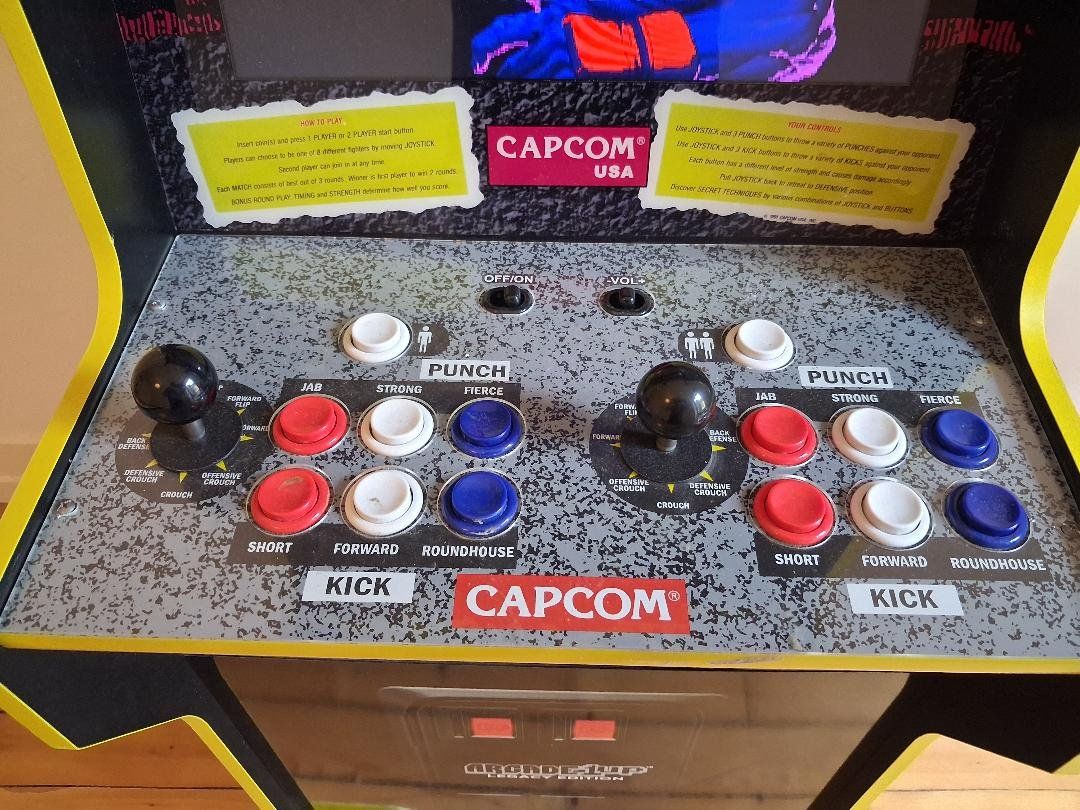 Giochi: Arcade classique street fighter + multijeux. – Usato da Genève venduto da Ivlo 2