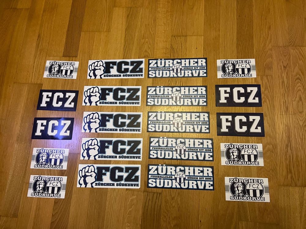 FCZ Stickers (Neu (gemäss Beschreibung)) in Uster für CHF 30 – mit ...