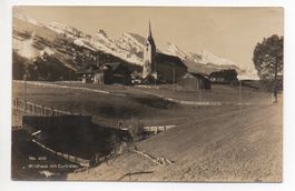 WILDHAUS mit Churfirsten, Phot. M. Burkhardt Arbon No. 4191