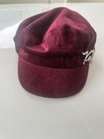 Karl Lagerfeld Cap Bordeaux Corduroy Size Unknown Good