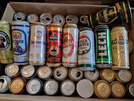 96 canettes de bière 4400-500ml et 3x 1litre