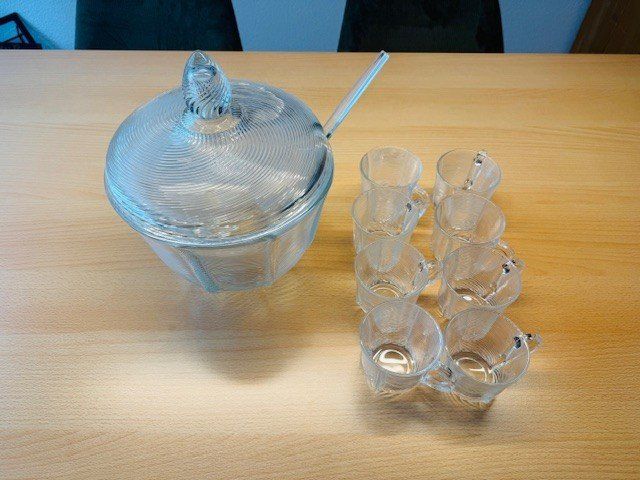 Bicchieri: Bowle-Set aus Glas, 10-teilig – Usato da Thalwil venduto da pfr_wm9j 1