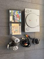 Playstation 1/Ps1 Konsole + 2 Spiele