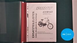 Pony 503 GTX Kat. Ersatzteilliste Juni 1989