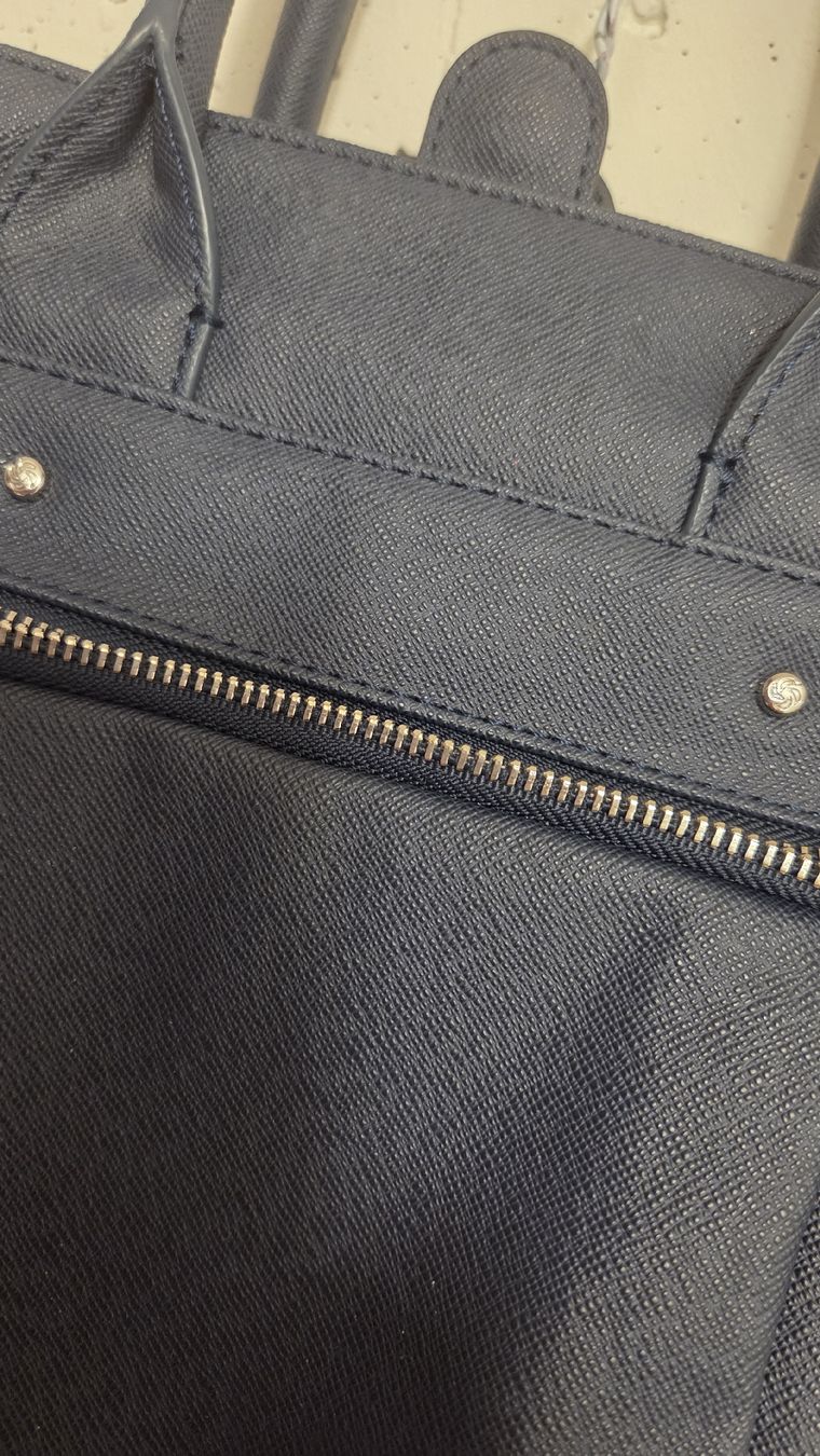 Samsonite Taschen für Damen: Damen Handtasche dunkelblau Samsonite  – Gebraucht aus Subingen von DENDLE20 1