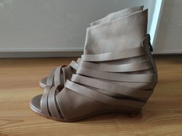 Leder Sandalen-Stiefeletten (Salvador Bachiller), 40