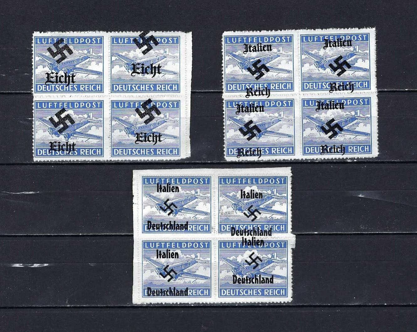 Alle Briefmarken: Luftfeldpost mit Aufdruck ** – Neu und originalverpackt aus Lindau von Rickie123