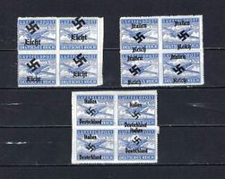 Luftfeldpost mit Aufdruck **