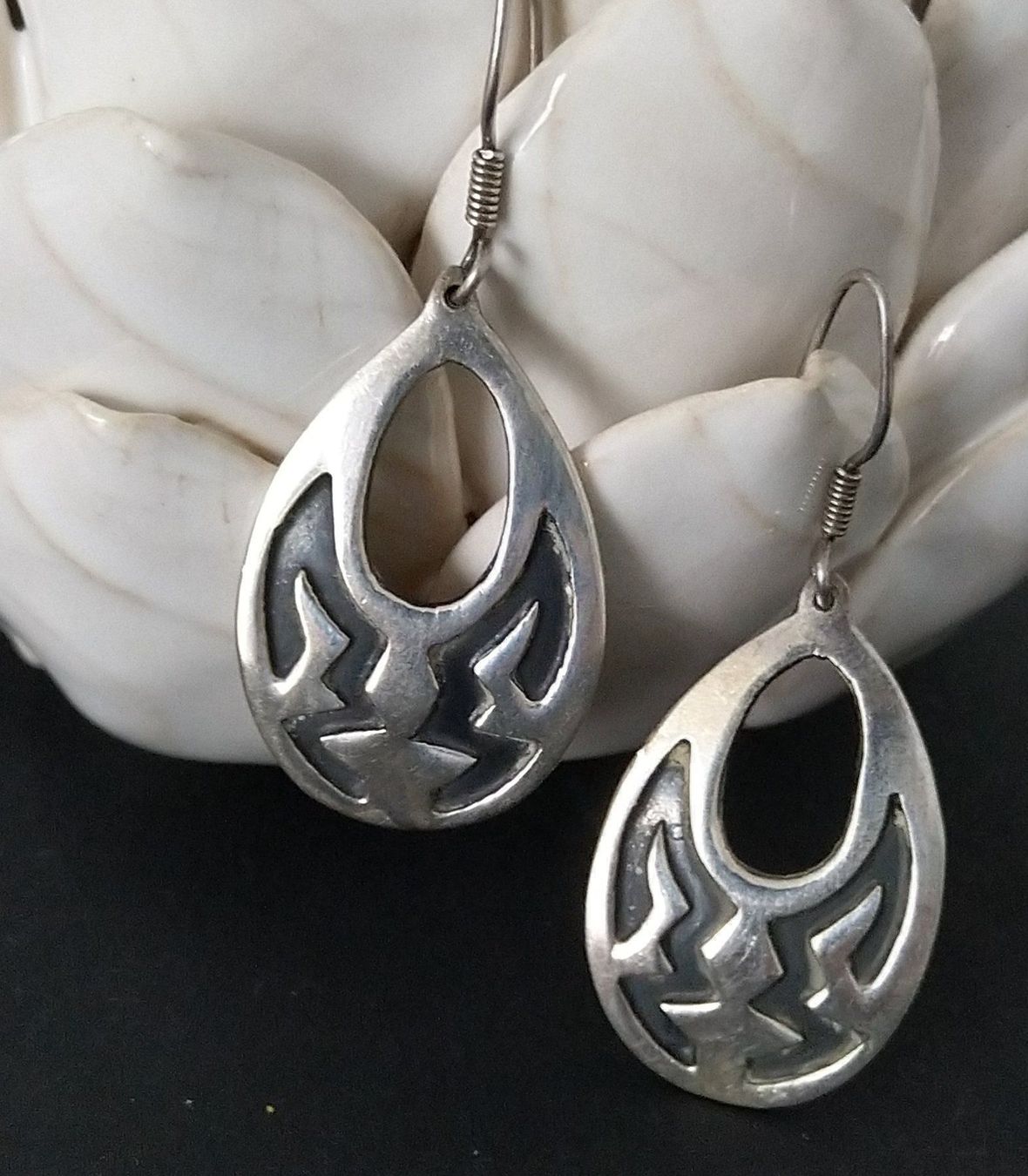 Orecchini pendenti & Orecchini a lobo: MEXIKANISCHE OHRRINGE IN 925 SILBER – Usato da Romanshorn venduto da BoutiqueA 3