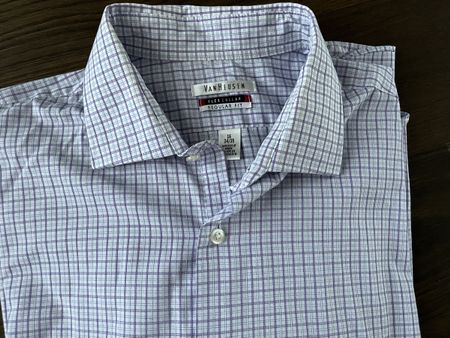 Hemd von „Van Heusen“ Regular Fit, Gr.42, bügelfrei