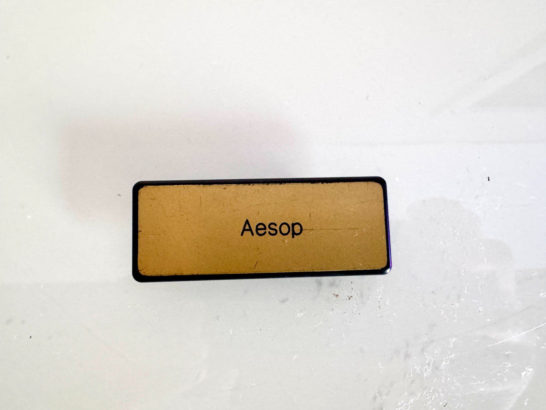 Insegne: Aesop Namensschild (Jelmoli) – Usato da Schlieren venduto da Edgar_k