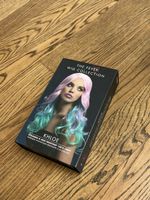 Perücke Pastell Ombré Lang Gewellt 