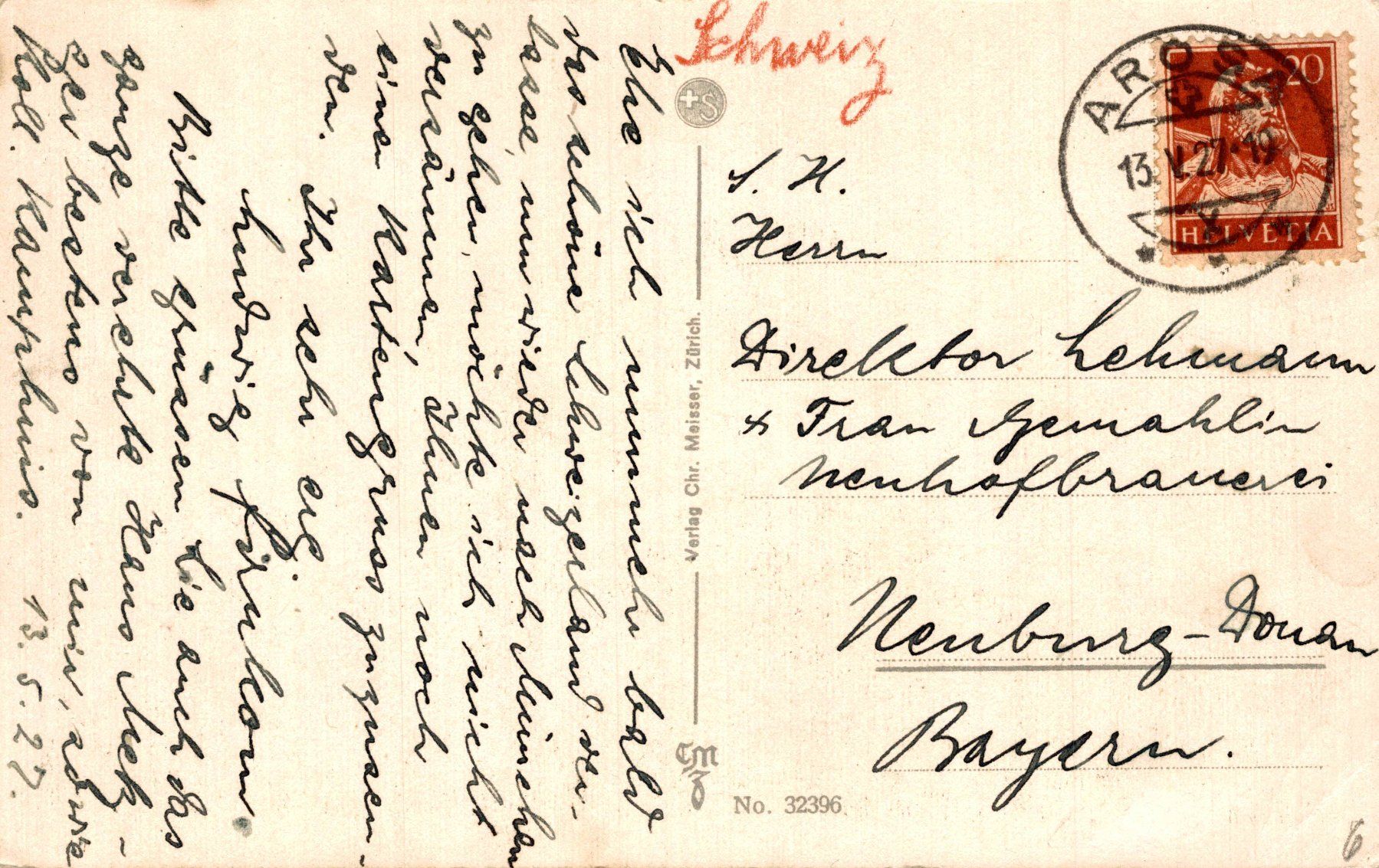 Cartes postales: Frühling in Arosa – D'occasion à Bronschhofen par Astore 1