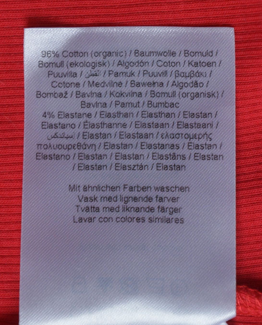 Top: Himbeerrotes Rippstrick-Top von Soyaconcept – Usato da Niederhasli venduto da littledrop 3