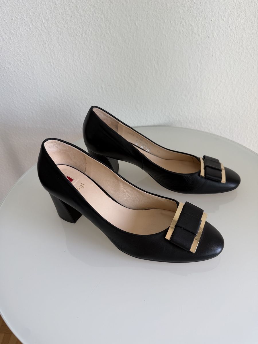 Högl Scarpe da donna: Chaussures à talons en cuir de HOGL – Usato da Cressier FR venduto da Kvito4ka 6