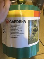 Bordure de jardin Gardena neuve - 9m x 20 cm - verte 