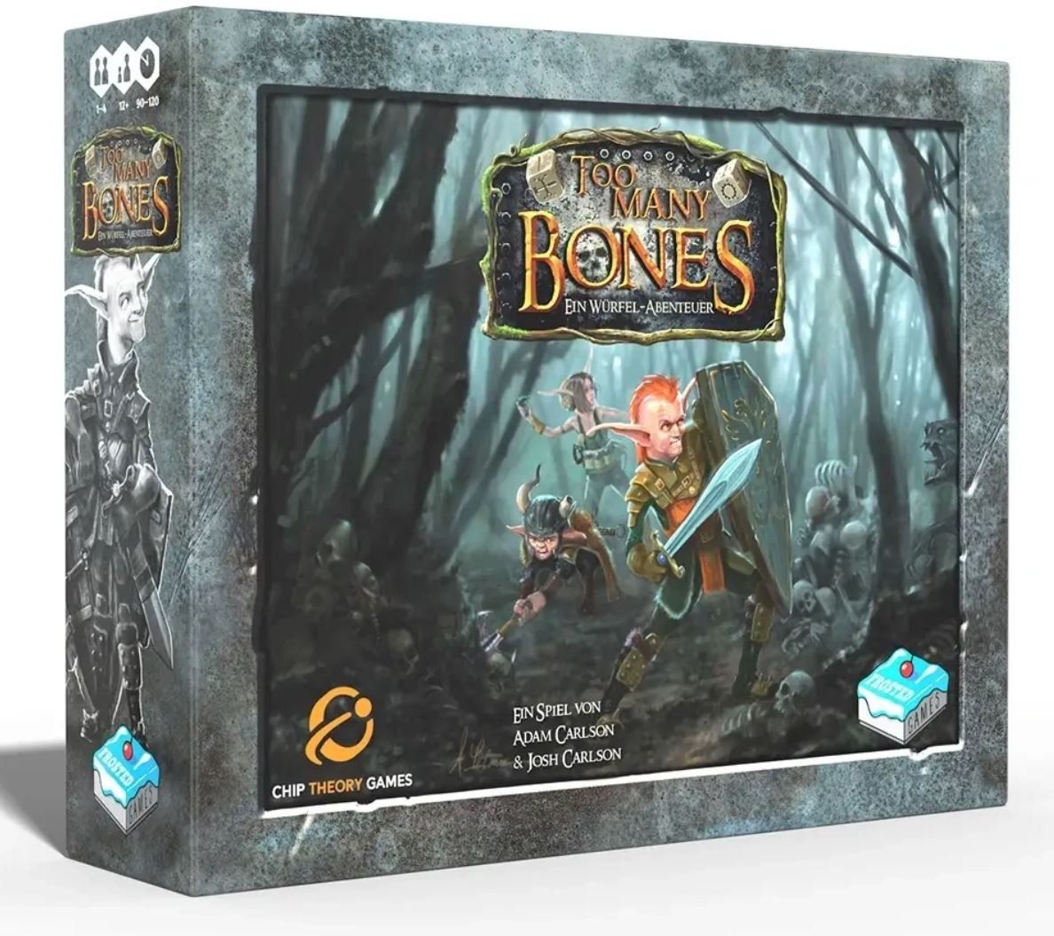 Spiele: Too Many Bones + Erweiterung 40 Tage – Gebraucht aus zürich von Marc70