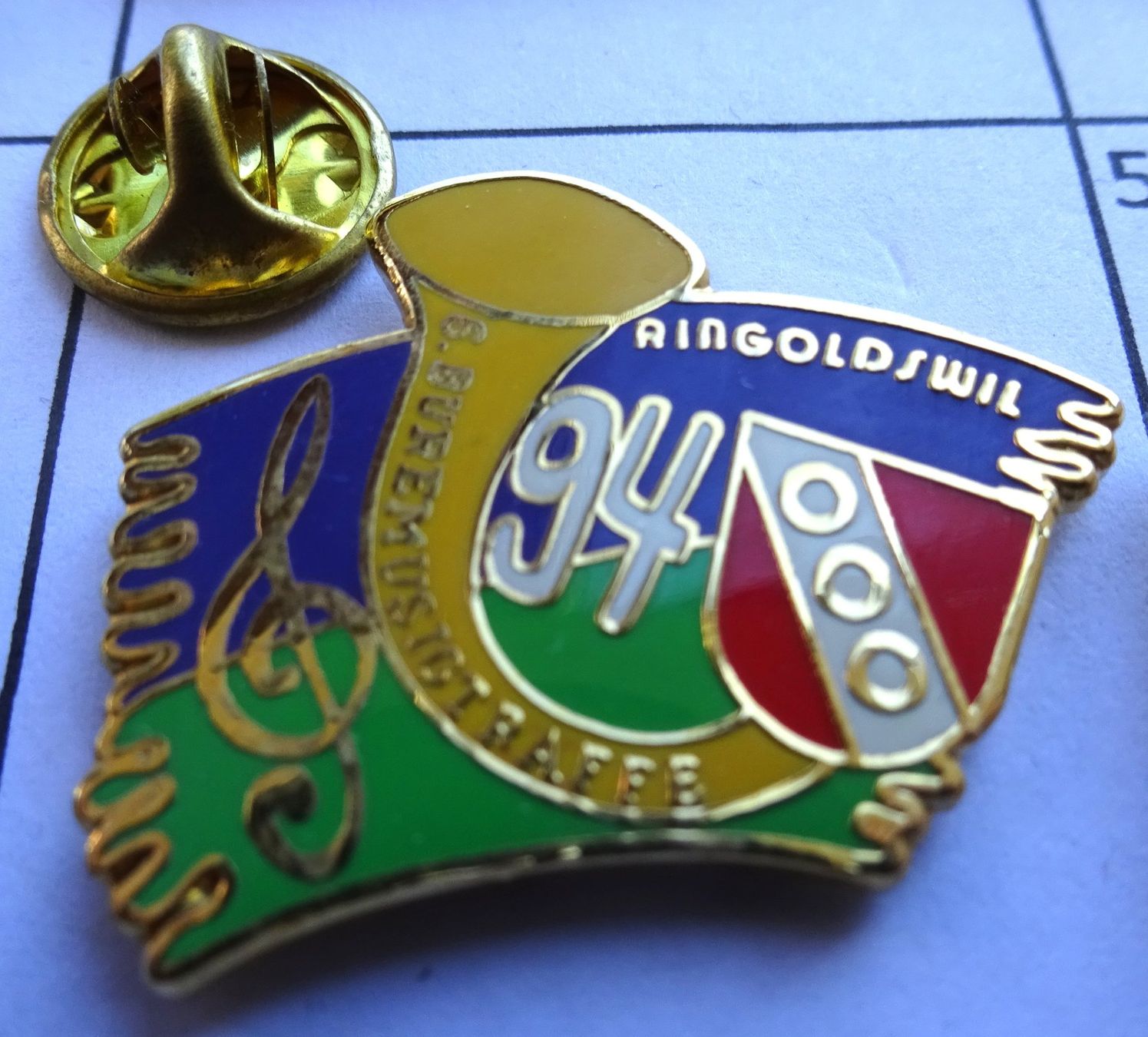 Plaquettes & Badges: Pin Musik RINGOLDSWIL – D'occasion à Utzenstorf par BUtter81