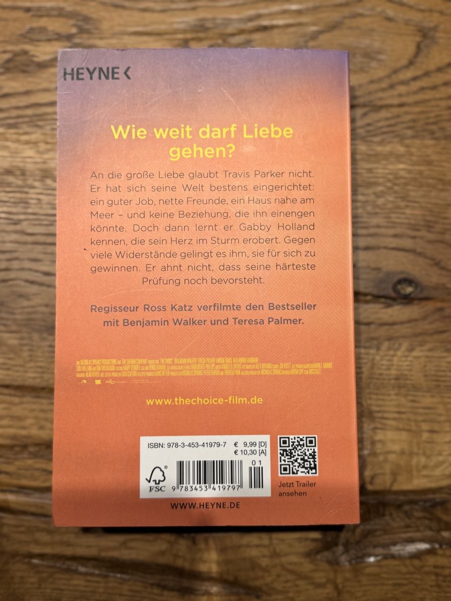 Libri: 3 Nicholas Sparks Romane 🌾 – Usato da Bauma venduto da Michelle.05 4