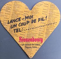 Bierdeckel - Kronenbourg - F - 80er Jahre