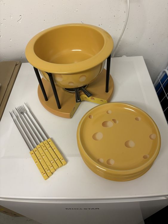 Fondueset Käsefondue Caquelon Gabeln | Kaufen Auf
